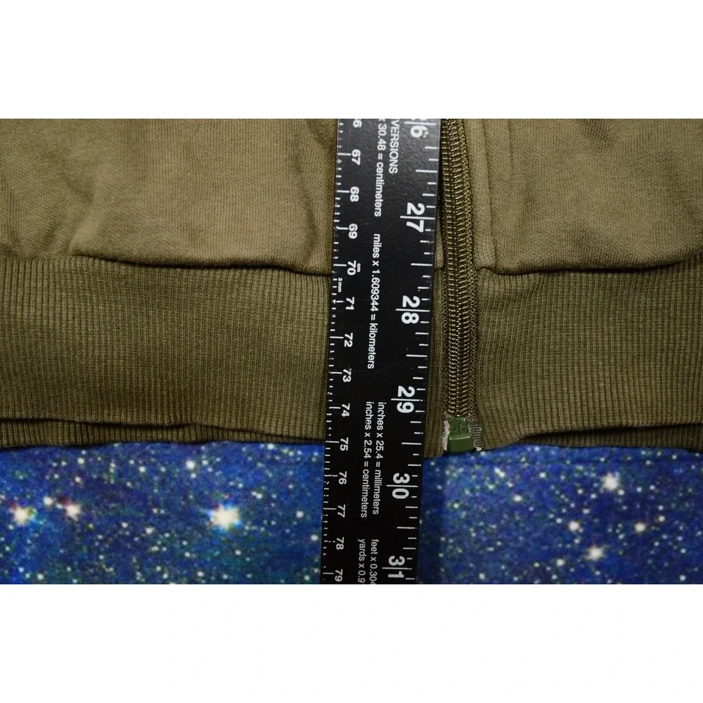 Polo Ralph Lauren Hoodie Mens XL Green Full Zip Sweatshirt Logo Pony Embroidered